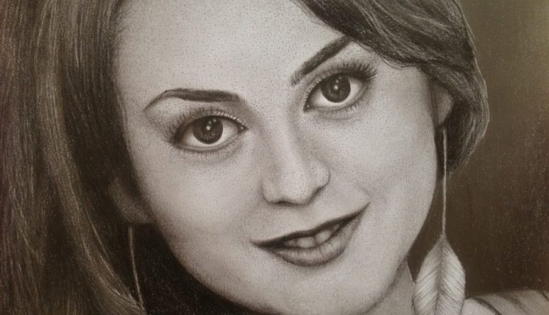 Realistic pencil portrait (1)