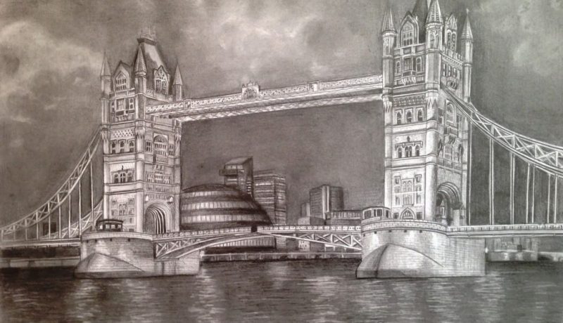 Tower Bridge drawing