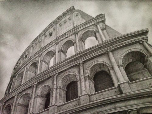 Colosseum drawing