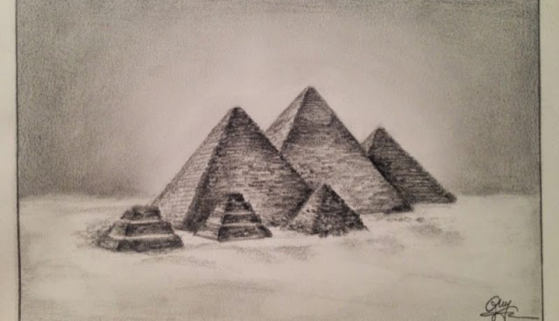 Sketch-Giza Pyramid