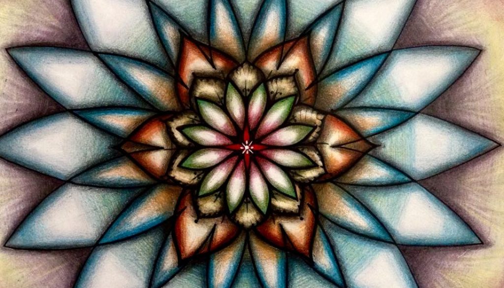 Mandala drawing