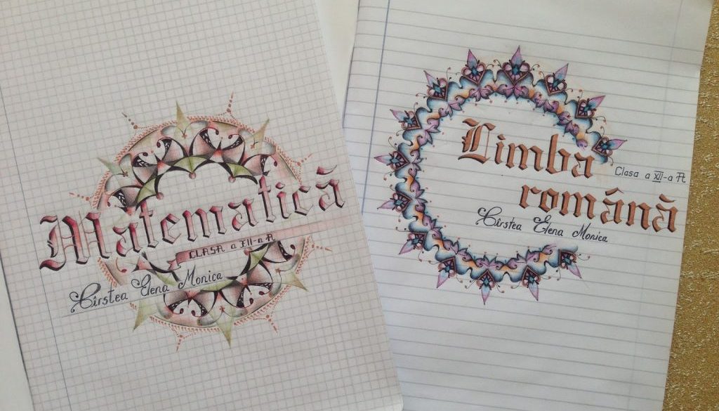 Calligraphy notebooks (1)
