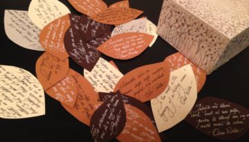 Calligraphy box - Monica Cirstea