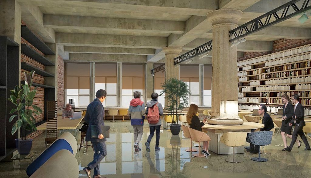 Construct Hub - propunere amenajare spatiu coworking