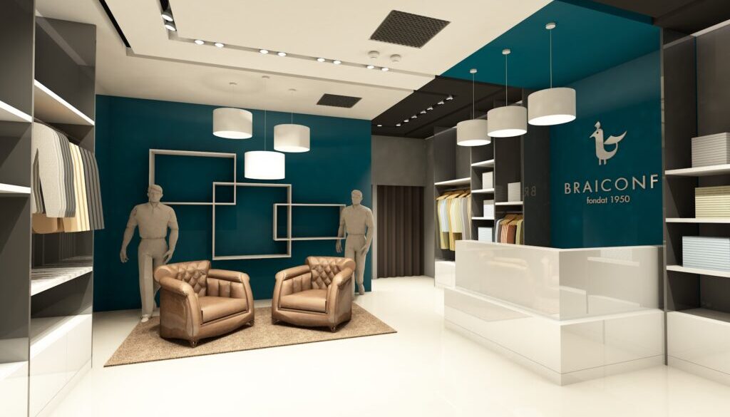 Amenajare magazin Braiconf