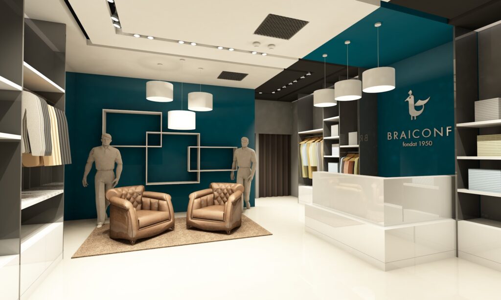 Amenajare magazin Braiconf