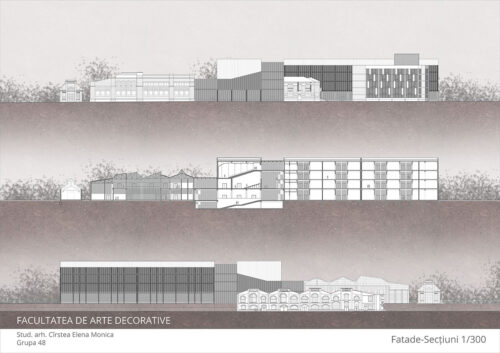 Facultate de arte langa Parcul Carol