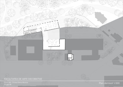 Facultate de arte langa Parcul Carol