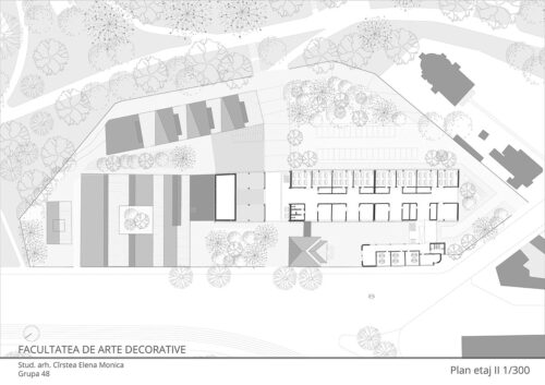 Facultate de arte langa Parcul Carol