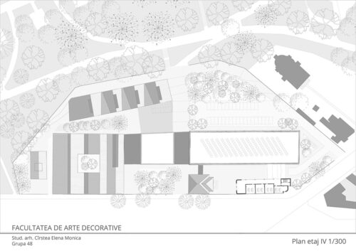 Facultate de arte langa Parcul Carol